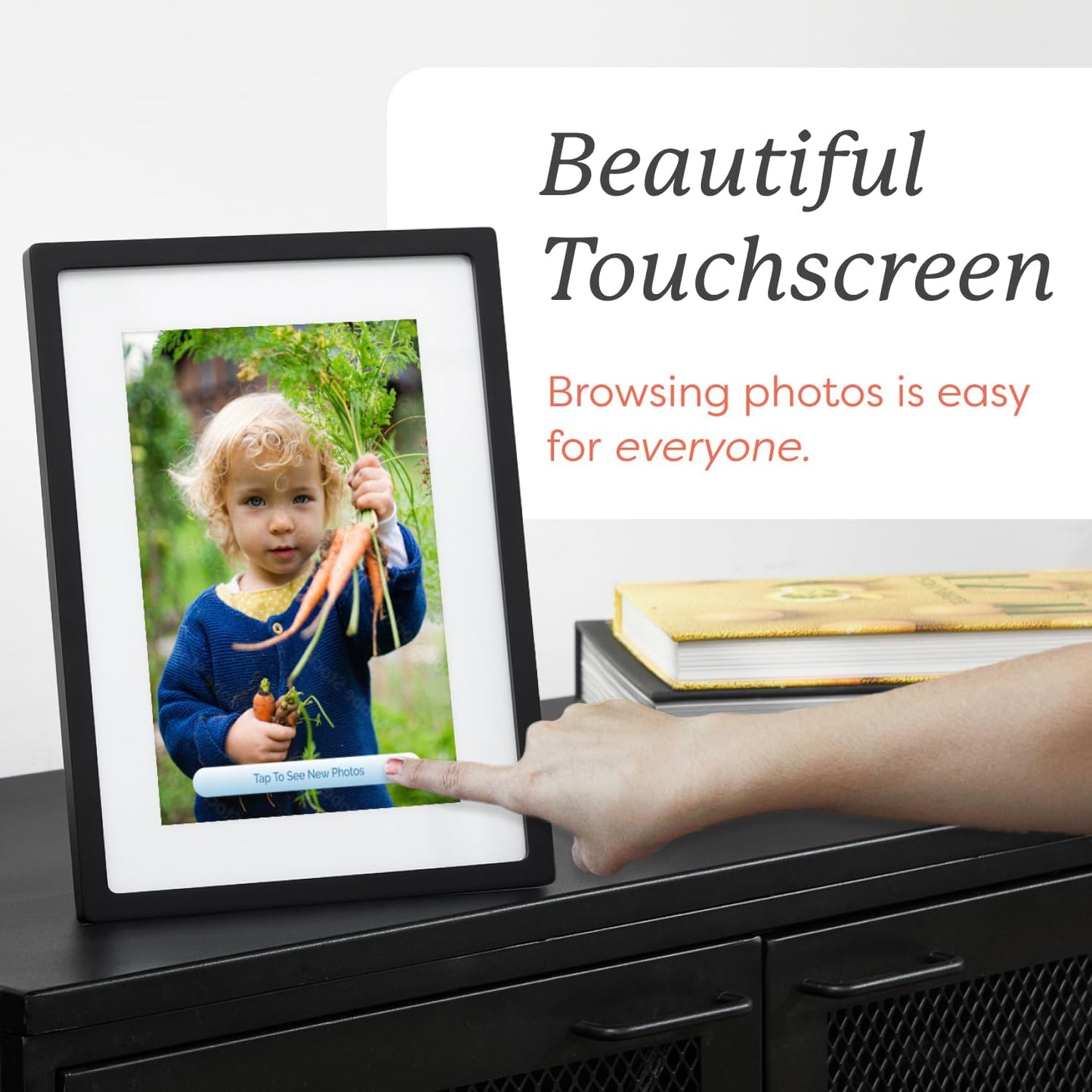 AeroPix™ - Cloud Photo Frame Intelligent Digital Wifi Touch Control