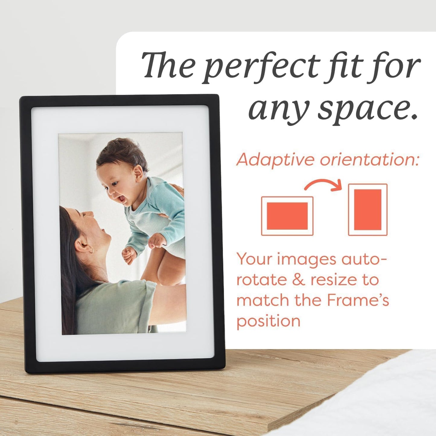 AeroPix™ - Cloud Photo Frame Intelligent Digital Wifi Touch Control