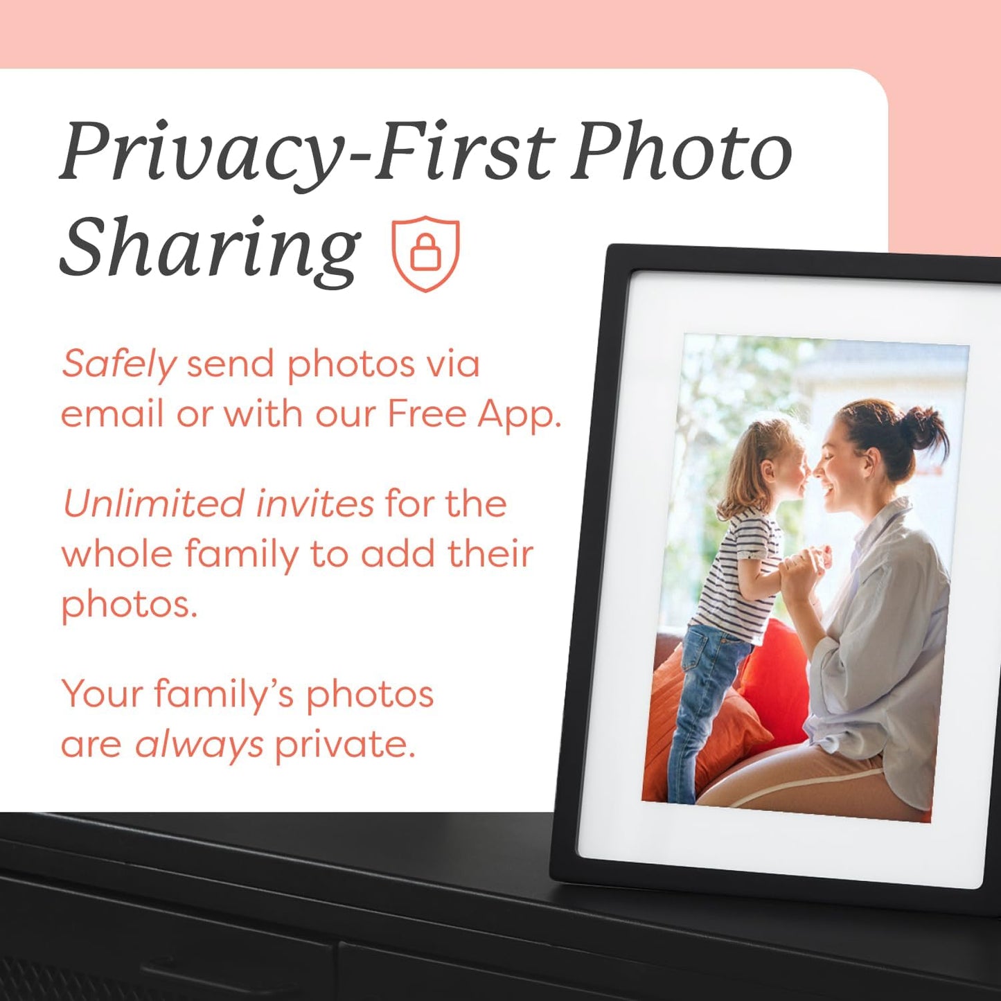 AeroPix™ - Cloud Photo Frame Intelligent Digital Wifi Touch Control