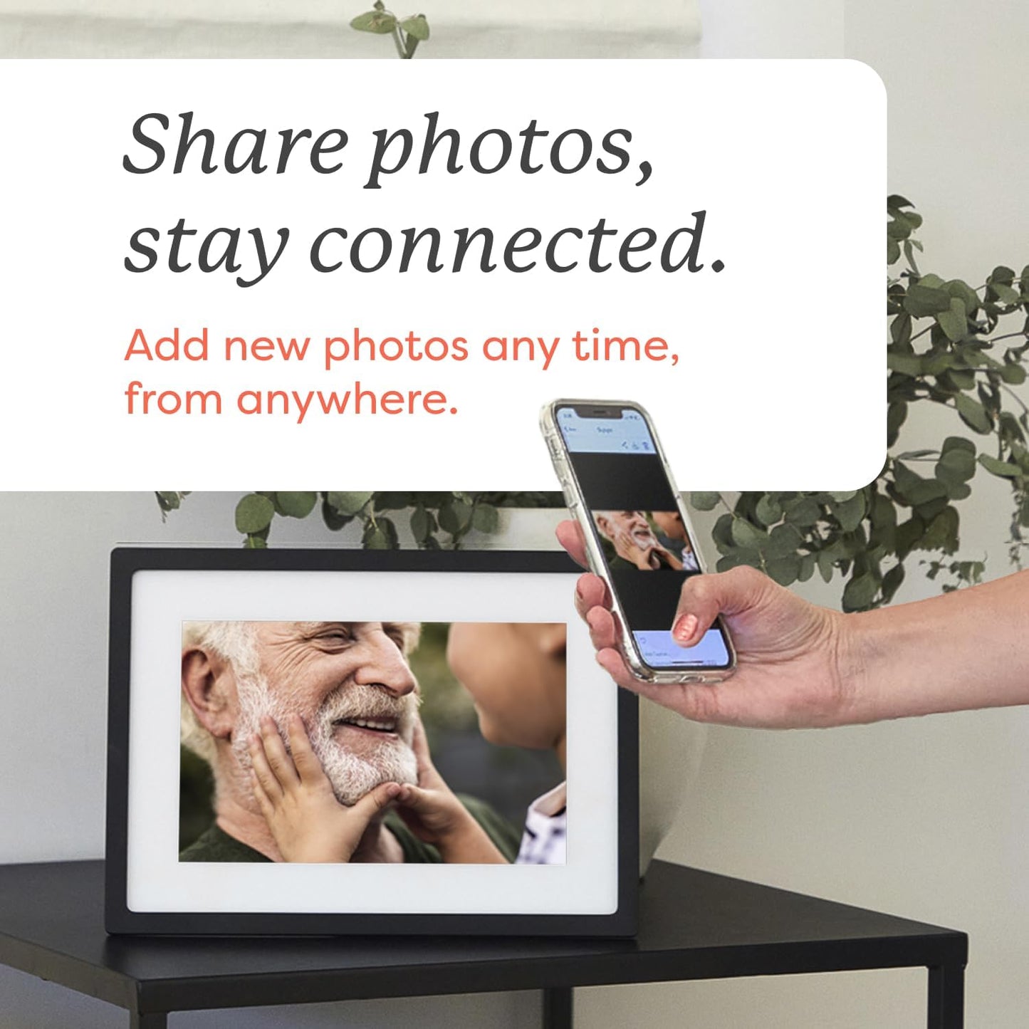 AeroPix™ - Cloud Photo Frame Intelligent Digital Wifi Touch Control