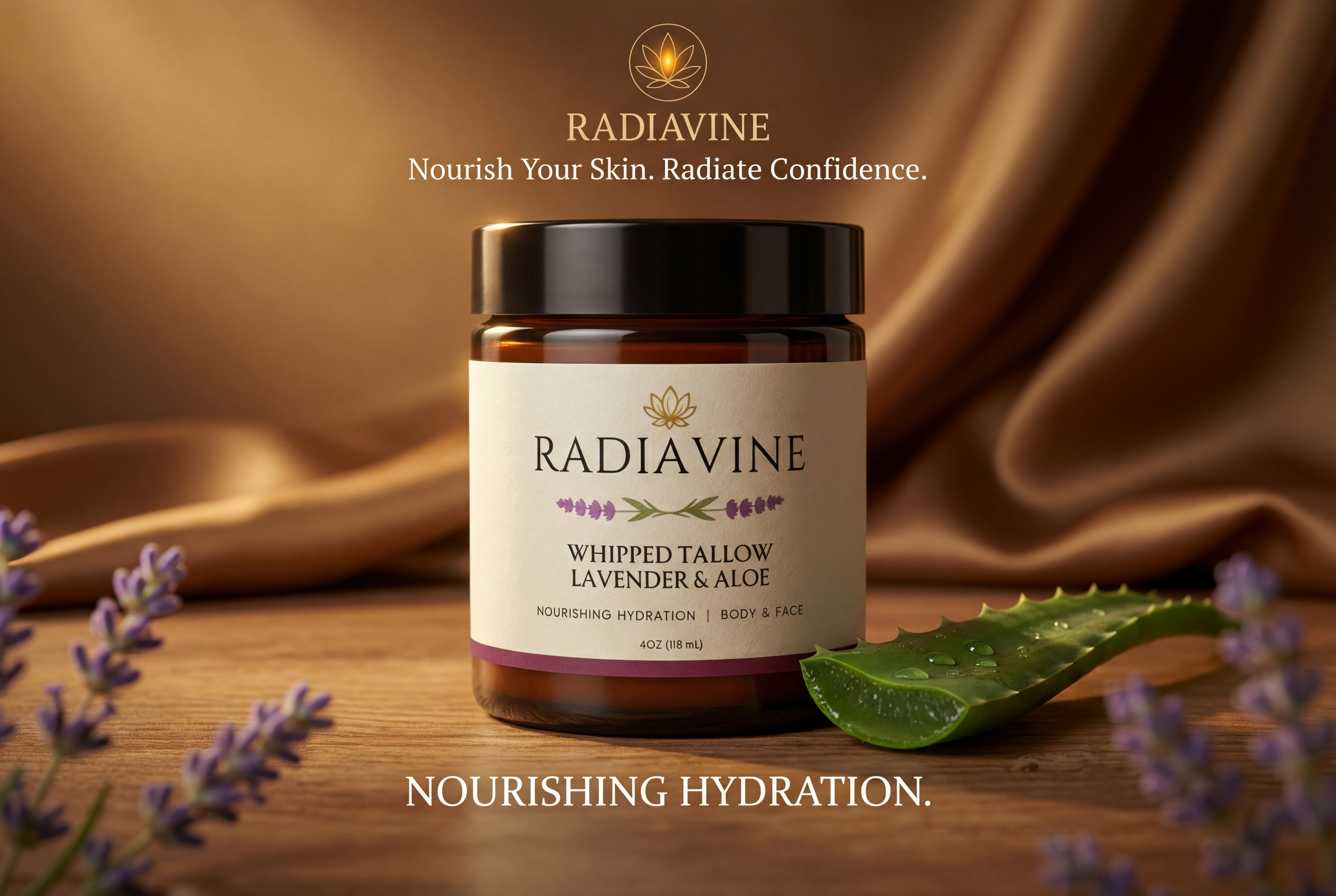 WHIPPED TALLOW LAVENDER & ALOE